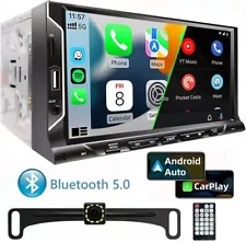 Pioneer 7" Double 2 DIN Car Stereo Bluetooth AUX/USB Touch Screen FM Rear Camera