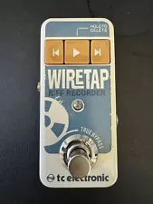 TC Electronic WireTap Riff Recorder Guitar Effect Pedal Wire Tap (46415)