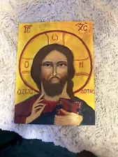 Orthodox Hand Painted Icon !READ DESCRIPTION!