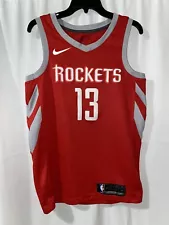 James Harden #13 Houston Rockets Red Nike Swingman NBA Jersey Men’s Medium 44