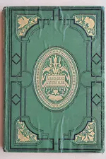 1869 Hans Christian Andersen's LATER TALES Antique Green Victorian Cover Book