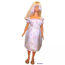 My Size Barbie Life Size 3 Feet Tall Doll Mattel 1992 Vintage