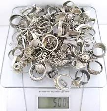 New ListingSterling Silver 925 SCRAP Lot, No Stones - 500G