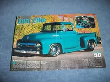 1956 Ford F-100 Custom Cab RestoRod Article "Euro Effie" from Sweden