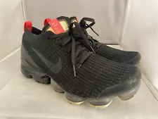 Nike Air VaporMax Flyknit 3 Black Snakeskin -Size 10.5