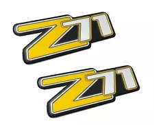 2pcs Z71 Emblem For Tahoe & Suburban 2000-06 Liftgate Side Quarter Panel Badge