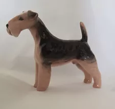 Beswick figurine Lakeland Terrier no 2448 3.25" high. gloss. Like Airedale wire