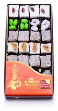 Turkish Delight - Top Quality Organic Traditional Mix Turkish Delight - 500g