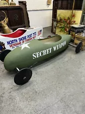 78” Soap Box Derby downhill race car, BSA, SA