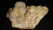 OLD BOTRYOIDAL CALICO LACE AGATE ROUGH SPECIMEN 1/2 + POUND MEXICO