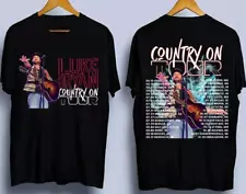 Luke Bryan Country On Tour 2023 Country Music T-Shirt Gift For Fan Size S-5XL