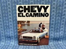 1977 Chevrolet El Camino Original Sales Brochure