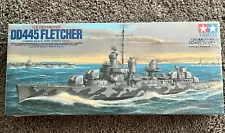 New 1/350 Tamiya U.S.S. Fletcher DD-445 WWII USN Destroyer Ship Model Kit