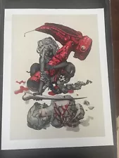 David Choe X James Jean 2016 Mangchi Print