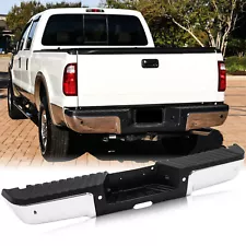 Rear Step Bumper Assembly For 2008-2016 Ford F250 F350 F450 W/ Sensor Holes SALE (For: Ford F-250 Super Duty)