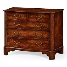 Chippendale Style Serpentine Dresser