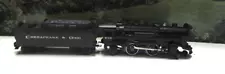 LIONEL TRAINS -X1110 - 4-4-2 DIECAST STEAM LOCO W/SMOKE & TENDER- 027- M55