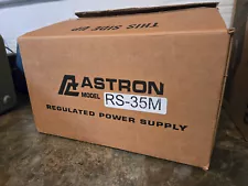 Astron RS-35M Power Supply - New Open Box