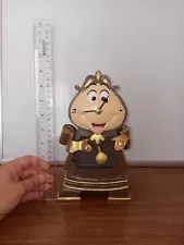 Beauty and the Beast Cogsworth Clock 9.5" Working Clock Figurine