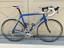 scott speedster 40 aluminum road bike 58cm blue