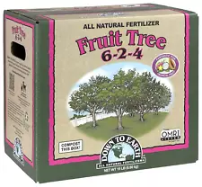 Organic Fruit Tree Mix 6-2-4, 15Lb