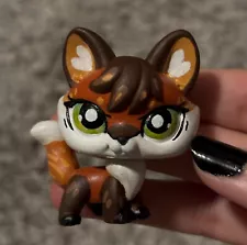 LPS Authentic Littlest Pet Shop Adorable OOAK Handpainted Rare Fox Figure Lot