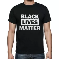 Black Lives Matter t'shirt Tee Black New