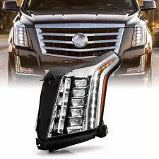 For 2015-2020 Cadillac Escalade ESV LED Projector Headlight Headlamp - Driver