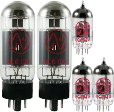 Tube Set - for Fender Blues Deluxe JJ Electronics APEX Matched Power Tubes