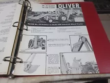 Oliver 70 Backhoe for 550 Tractor Sales Sheet 2 Page