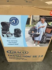 Graco fastaction se 2.0 travel system stroller with snug ride 35 lite New