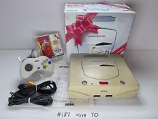 SEGA SATURN X'mas NIGHTS Limited Edition Box White Console HST-0017 HST-3220