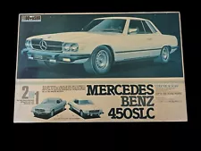 Mercedes Benz White 450 SLC Doyusha 2 in 1 Model Car Kit