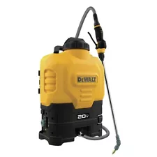 DeWalt 190742 20V MAX Lithium-Ion 4 gal Powered Backpack Sprayer (Tool Only) New