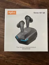 Pxn Sense Elf S2 True Wireless Gaming Earbuds, Grey