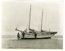 EDWARD S CURTIS JEWEL GUARD BOAT ALASKA 1927 PAIR ORIGINAL VINTAGE PHOTOGRAPHS