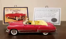 National Motor Museum Mint 1949 Cadillac Series 62 Convertible Coupe Red 1:32