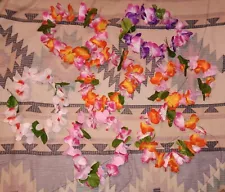 7 Peice Hawaiian Luau Headband Leis