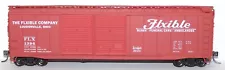 Flxible Bus Hearse Ambulance Limited Run HO Scale Accurail 50ft Auto Boxcar