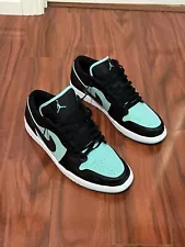 ð¥ CUSTOM Mens Nike Air Jordan 1 Low TIFFANY Style Size 14 ð¥