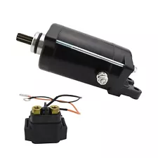 Starter Motor Replacement for Yamaha FX140 FX1000 2002-2004 with Relay 18433 (For: More than one vehicle)