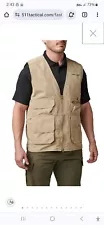 DISCONTINUED NEW W/ TAGS 5.11 FAST-TAC TACTICAL VEST BLACK LARGE NEWEST MODEL