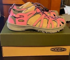 Keen Whisper Pink/Wild Orchid Sport Sandals Youth 6 / Women 7.5 BRAND NEW