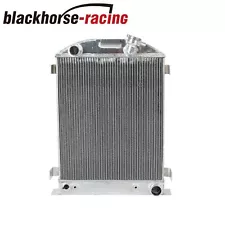 For 1932 Ford High-Boy with Hot Rod Chevy Engine 20" High 3Row Aluminum Radiator