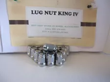 20 ACORN BULGE SOLID LUG NUTS 1/2-20 FOR 5 LUG AFTERMARKET IROC WHEELS