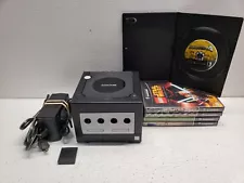 Nintendo GameCube DOL-001 Console - Power Cord, Mem Card, Mario Party 4, & More