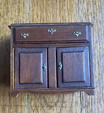 Vintage X-Atco Chippendale Wooden Dresser /ChestArtisan Dollhouse Miniature 1:12