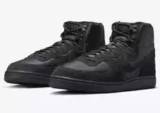 sz 9M Nike Men's Terminator Black High Top Sneaker Boots FJ5464-010 brand new