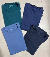 Lot of 4 Unisex Plain/Solid Color Tshirts sale, size XS, Pre-owned. All for $8