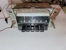 Original AM Radio With Mounting Bracket For Parts Ford Mustang Cougar 69 1969